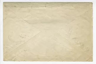06-58-a A Gide enveloppe pour Roi Candaule Vienne 1906 verso