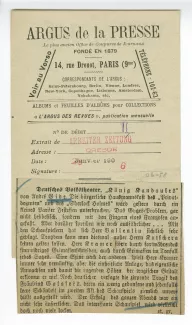 06-58-b Roi Candaule Arbeiter Zeitung Dresden 28 janv 1906