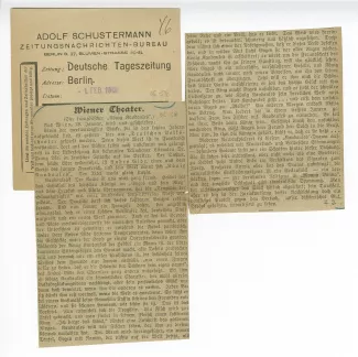 06-58-b Roi Candaule Deutsche Tageszeitung Berlin 01 fév 1906
