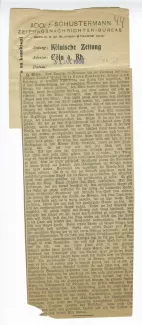 06-58-b Roi Candaule Kölnische Zeitung 31 janv 1906