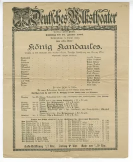 06-58-c A Gide affiche Roi Candaule Vienne 27 janv 1906