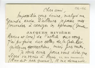 06-66-c J Rivière à A Gide recto