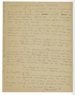 06-66-d J Rivière à A Gide 15 janv 1921 p2 verso