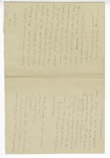 06-90-b A Gide P.A. sur P Adam mai 1921 p1 recto