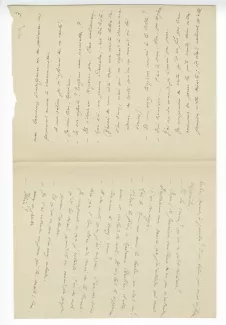 06-90-b A Gide P.A. sur P Adam mai 1921 p2 recto