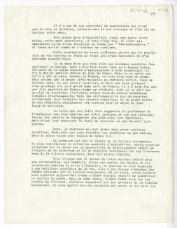 07-86-a M Nakamura à A Gide 29 nov 1950 p2