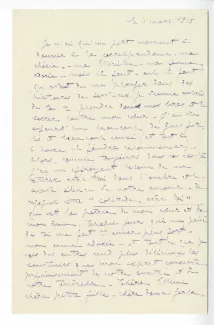14-04-a P-D Dupouey journal & lettres récopié par M Dupouey 04 mars 1915 p1