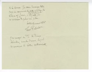 17-09-z L Fabulet à A Gide 18 nov 1913 verso