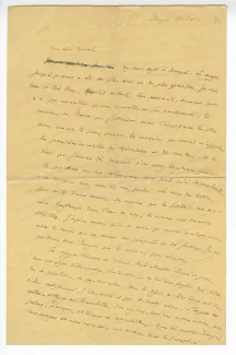 18-02-e A Gide à M Drouin 30 sept 1925 p 1 recto