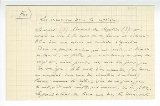 21-10-i A Gide sur G Simenon nd p 10 recto Les inconnus dans la maison