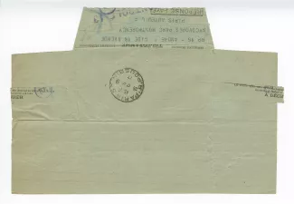 22-04-b P Budry à A Gide 26 sept 1917 verso