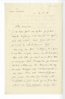 22-04-f P Budry à A Gide 14 fév 1918 p1 recto
