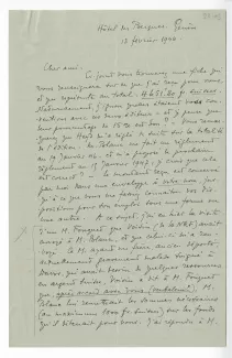 22-05-g A Naville à A Gide 13 fév 1946 recto