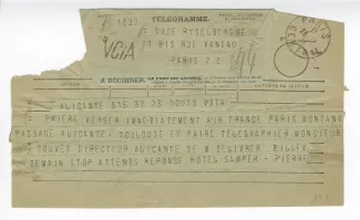 25-11-be P Herbart à A Gide 23 nov 1936 recto