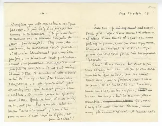 29-10-c R Martin du Gard à P Herbart 24 oct 1935 p1 recto