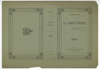 33-11-b La Porte Etroite couverture 1909