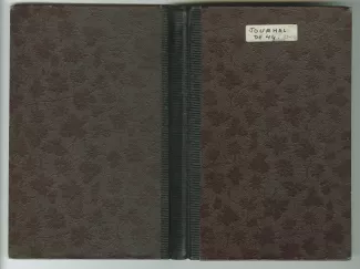 35-05-b É Van Rysselberghe journal de 1944 couverture