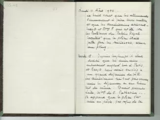 35-05-b É Van Rysselberghe journal de 1944 p01 recto