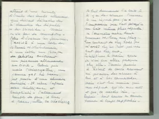 35-05-b É Van Rysselberghe journal de 1944 p10 verso & p11 recto