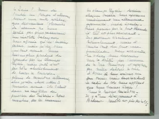 35-05-b É Van Rysselberghe journal de 1944 p13 verso & p14 recto