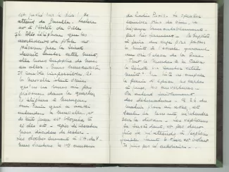 35-05-b É Van Rysselberghe journal de 1944 p17 verso & p18 recto