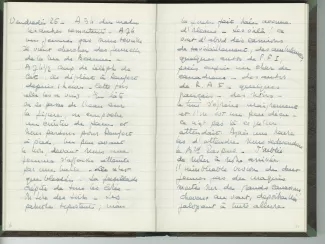 35-05-b É Van Rysselberghe journal de 1944 p18 verso & p19 recto