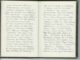 35-05-b É Van Rysselberghe journal de 1944 p21 verso & p22 recto