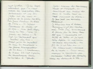 35-05-b É Van Rysselberghe journal de 1944 p25 verso & p26 recto