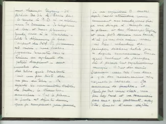 35-05-b É Van Rysselberghe journal de 1944 p27 verso & p28 recto