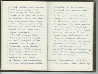 35-05-b É Van Rysselberghe journal de 1944 p33 verso & p34 recto