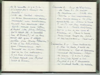 35-05-b É Van Rysselberghe journal de 1944 p40 verso & p41 recto