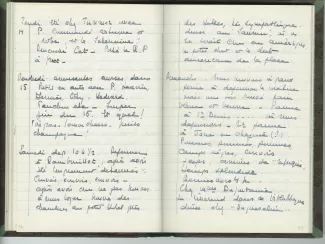 35-05-b É Van Rysselberghe journal de 1944 p44 verso & p45 recto