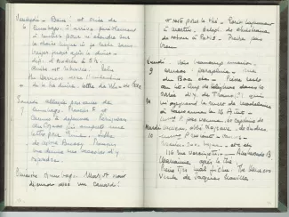 35-05-b É Van Rysselberghe journal de 1944 p49 verso & p50 recto
