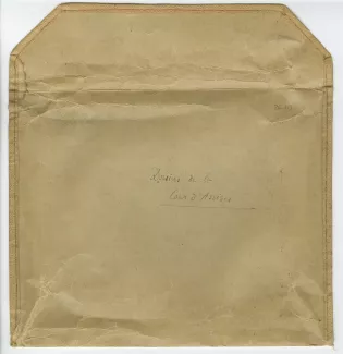 36-03 A Gide Cour Assises 1912 enveloppe 0
