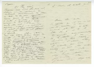 36-03 anonyme à A Gide 18 oct 1913 p1 recto