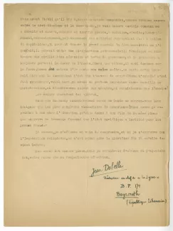 39-18-bs J Dobelle à A Gide 08 mai 1933 p4