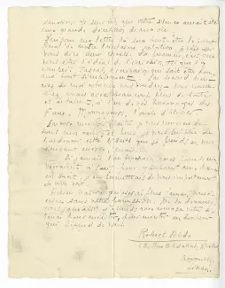 39-18-cc R Abdo à A Gide 23 fév 1934 verso
