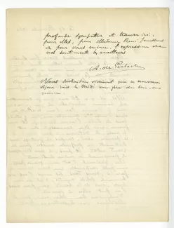 41-01-at A Gerlache de Gomery à R Janssens 19 déc 1926 verso