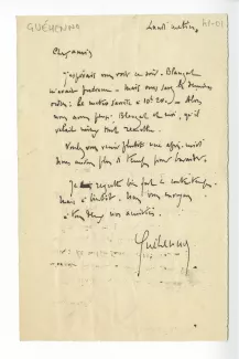 41-01-ba J Guéhenno à anonyme 1940