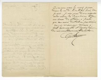 41-01-bb A Guillaumin à O Maus 07 janv 1901 verso