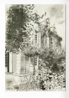 41-01-cb L Martin-Chauffier à anonyme 23 oct 1970 verso