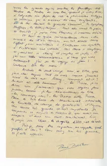 41-01-e P R Bertaux à M Van Rysselberghe 02 nov 1914 verso