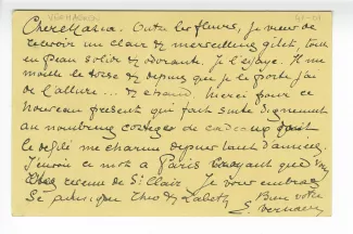 41-01-ej É Verhaeren à M Van Rysselberghe 28 mai 1912 recto