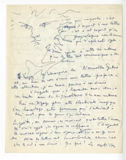 41-01-x J Cocteau à anonyme 15 juin 1945 p2 recto