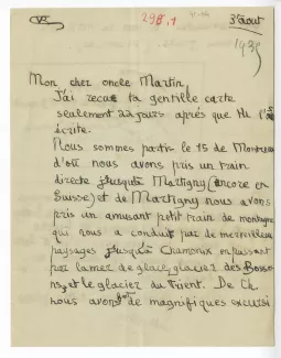 41-04-a C Gide à R Martin du Gard 03 août 1935 recto