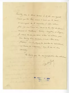 41-08-c A Gide à M Gavillet 29 mai 1935 verso