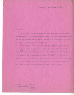 H-04-d A Gide à G Legrand 26 nov 1928