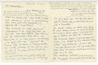 I-05-a-11 É Dana à A Gide 31 déc 1930 recto
