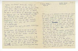 I-05-a-13 É Dana à A Gide 04 juil 1931 recto