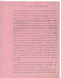 I-05-a-2 A Gide à É Dana 16 nov 1929 fragment